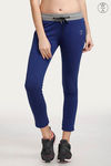 West Vogue Easy Movement Relaxed Fit Capri - Blue — thumbnail 1