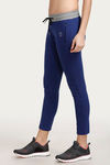 West Vogue Easy Movement Relaxed Fit Capri - Blue — thumbnail 2