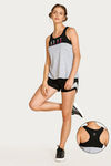 West Vogue Easy Movement T-Shirt - Grey — thumbnail 1