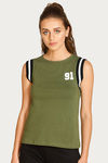 West Vogue Easy Movement T-Shirt - Green — thumbnail 1