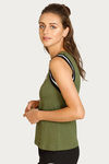 West Vogue Easy Movement T-Shirt - Green — thumbnail 2