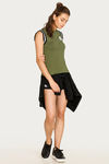 West Vogue Easy Movement T-Shirt - Green — thumbnail 4