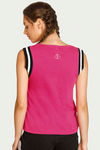 West Vogue Easy Movement T-Shirt - Fuschia — thumbnail 3