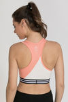 West Vogue Non Padded Sports Bra - Peach — thumbnail 3