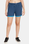 Rosaline Easy Movement Shorts - Poseidon — thumbnail 2