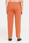 Rosaline Easy Movement Track Pants - Rust — thumbnail 3