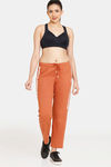Rosaline Easy Movement Track Pants - Rust — thumbnail 4