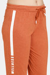 Rosaline Easy Movement Track Pants - Rust — thumbnail 6