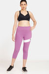 Rosaline Easy Movement Capri - Lavender Crystal — thumbnail 4