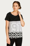 West Vogue Easy Movement T-shirt - Black — thumbnail 6
