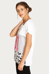 West Vogue Easy Movement Top- White — thumbnail 2