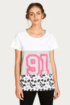 West Vogue Easy Movement Top- White — thumbnail 4