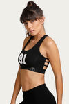 West Vogue Non Padded Sports Bra - Black — thumbnail 3