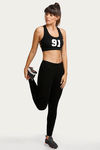 West Vogue Non Padded Sports Bra - Black — thumbnail 5