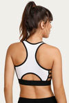 West Vogue Non Padded Sports Bra- Off White — thumbnail 2