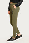 West Vogue Easy Movement Track Pants- Green — thumbnail 2