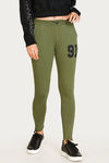 West Vogue Easy Movement Track Pants- Green — thumbnail 4