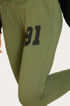 West Vogue Easy Movement Track Pants- Green — thumbnail 5