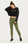 West Vogue Easy Movement Track Pants- Green — thumbnail 6