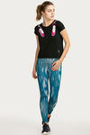 West Vogue Easy Movement T-Shirt  - Black — thumbnail 1