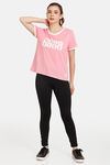 Rosaline Easy Movement Relaxed Top - Peony — thumbnail 4