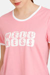 Rosaline Easy Movement Relaxed Top - Peony — thumbnail 5
