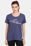 Rosaline Easy Movement Relaxed Top - Ocean Cavern — thumbnail 1