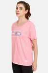 Rosaline Easy Movement Relaxed Top - Peony — thumbnail 2