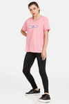 Rosaline Easy Movement Relaxed Top - Peony — thumbnail 4