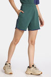 Rosaline Flex Fit Easy Movement Shorts - Bayberry — thumbnail 2