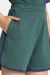 Rosaline Flex Fit Easy Movement Shorts - Bayberry — thumbnail 5