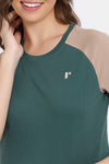 Rosaline Loungewear Top - Bayberry — thumbnail 5