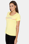Rosaline U&I Knit Cotton Top - Goldfinch — thumbnail 2
