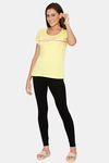 Rosaline U&I Knit Cotton Top - Goldfinch — thumbnail 4