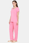 Rosaline Spatial Speckle Knit Cotton Pyjama Set - Confetti — thumbnail 2