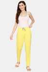 Rosaline Spatial Speckle Knit Cotton Pyjama - Goldfinch — thumbnail 4
