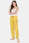 Rosaline Just Treats Knit Cotton Pyjama - Saffron — thumbnail 4