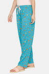 Rosaline Just Treats Knit Cotton Pyjama - Baltic — thumbnail 2
