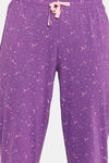 Rosaline Starry Nights Knit Cotton Pyjama Set - Rosebud — thumbnail 6