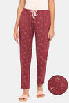 Rosaline Starry Nights Knit Cotton Pyjama - Pomegranate — thumbnail 1