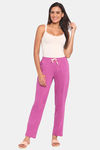 Rosaline Starry Nights Knit Cotton Pyjama - Rosebud — thumbnail 4