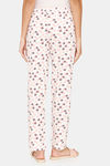 Rosaline Geo Blooms Knit Cotton Pyjama - Marshmallow — thumbnail 3