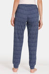 Rosaline Symmetry Knit Cotton Pyjama - Ocean Cavern — thumbnail 3