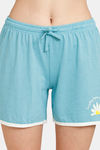 Rosaline Dream Land Knit Cotton Shorts Set - Aquarelle — thumbnail 6