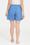 Rosaline Eternal Bloom Woven Shorts - Strong Blue — thumbnail 3