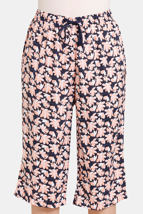 Rosaline Eternal Bloom Woven Capri - Night Sky — image 5