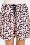 Rosaline Eternal Bloom Woven Shorts - Night Sky — thumbnail 5