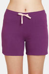 Rosaline Minions Knit Cotton Shorts Set - Imperial Purple — thumbnail 6