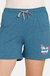 Rosaline Meadows Knit Cotton Shorts (Pack of 2) - Blue Purple — thumbnail 11
