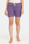 Rosaline Meadows Knit Cotton Shorts (Pack of 2) - Blue Purple — thumbnail 2